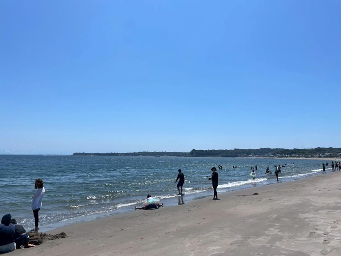 2025年、2年ぶりに再開された三浦海岸海水浴場