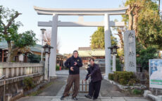 怪談会やコスプレイベントも！？　地域に開かれた新宿下落合氷川神社にてランパンプスが合格祈願！