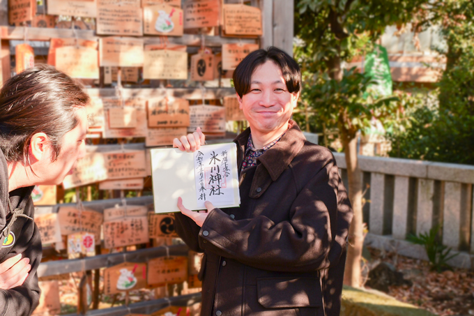 怪談会やコスプレイベントも!? 地域に開かれた新宿下落合氷川神社にてランパンプスが合格祈願!
