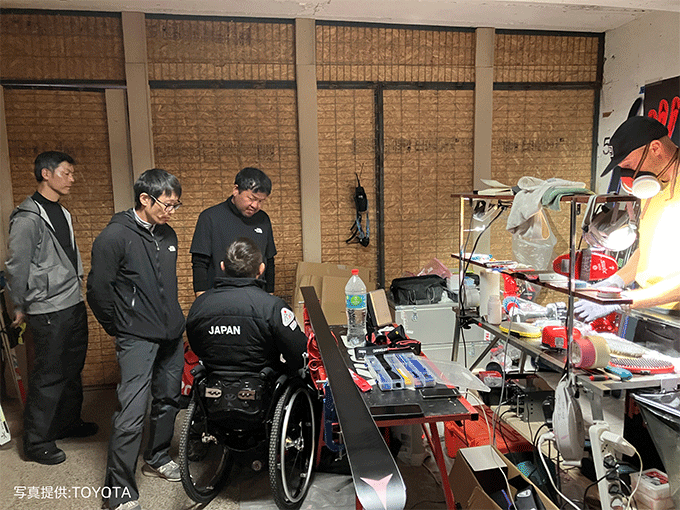 競技用チェアスキーの制作も「現地現物」「お客様第一」〜トヨタ技術者が挑むパラリンピック〜
