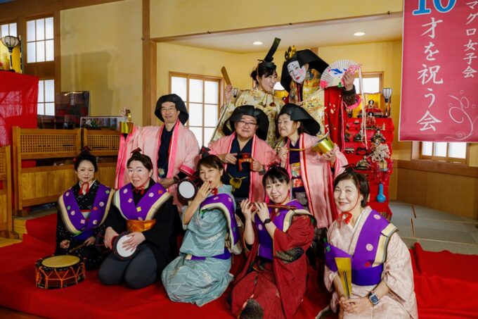 活動10周年を迎えたマグ女の皆さん　画像提供：島康子さん