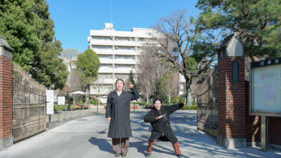 日本で唯一の私立女子総合大学!? 125年の歴史を持つ、日本女子大学にてランパンプスが徹底取材!