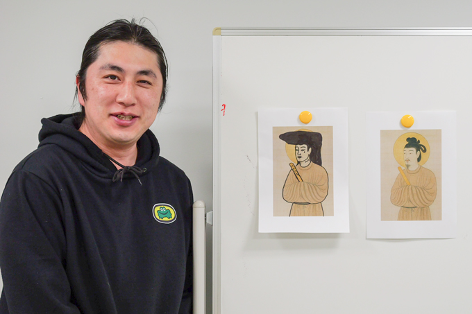 受験生の時間を守れ！　「教科書の偉人落書き選手権」3本勝負でランパンプスが対決！