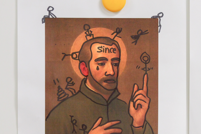 受験生の時間を守れ！　「教科書の偉人落書き選手権」3本勝負でランパンプスが対決！