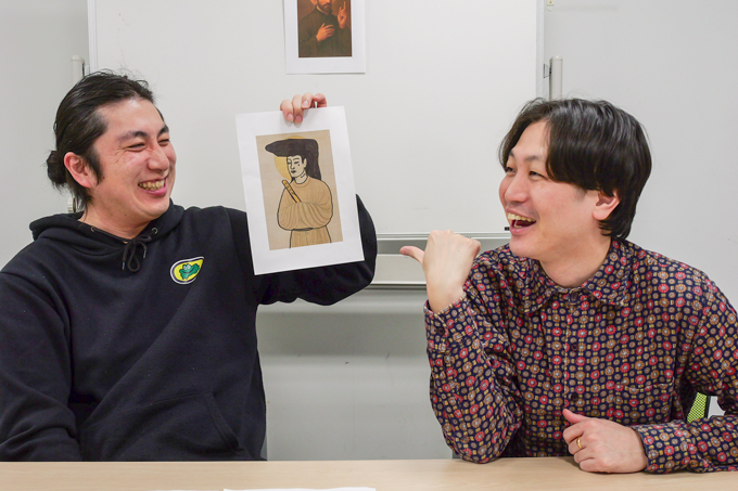 受験生の時間を守れ！　「教科書の偉人落書き選手権」3本勝負でランパンプスが対決！