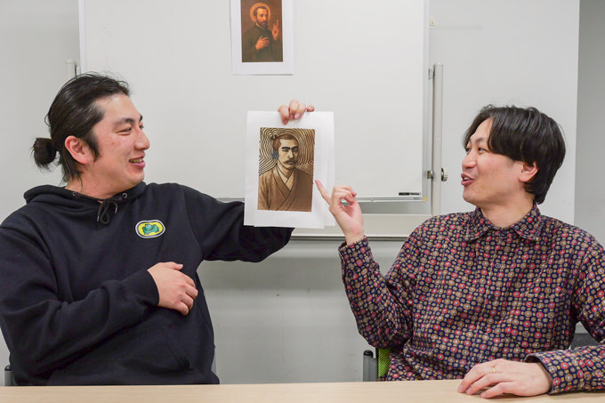 受験生の時間を守れ！　「教科書の偉人落書き選手権」3本勝負でランパンプスが対決！