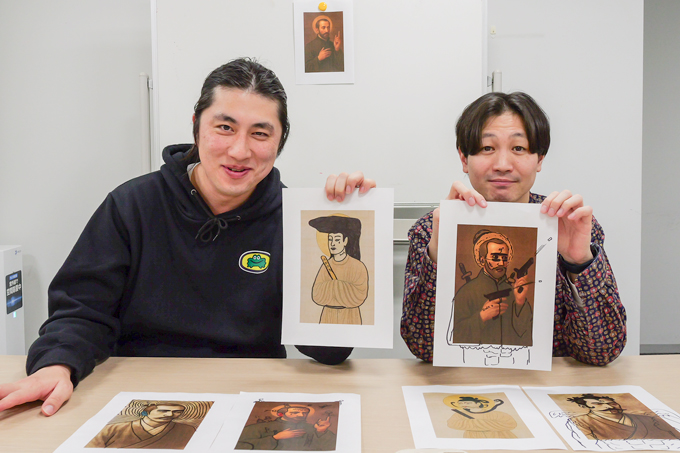 受験生の時間を守れ！　「教科書の偉人落書き選手権」3本勝負でランパンプスが対決！