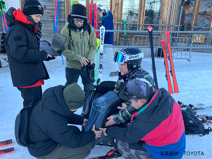 競技用チェアスキーの制作も「現地現物」「お客様第一」〜トヨタ技術者が挑むパラリンピック〜