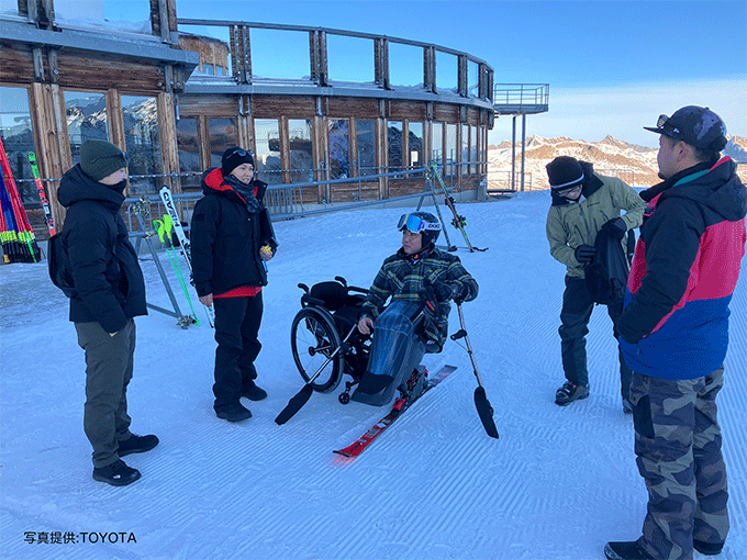 競技用チェアスキーの制作も「現地現物」「お客様第一」〜トヨタ技術者が挑むパラリンピック〜