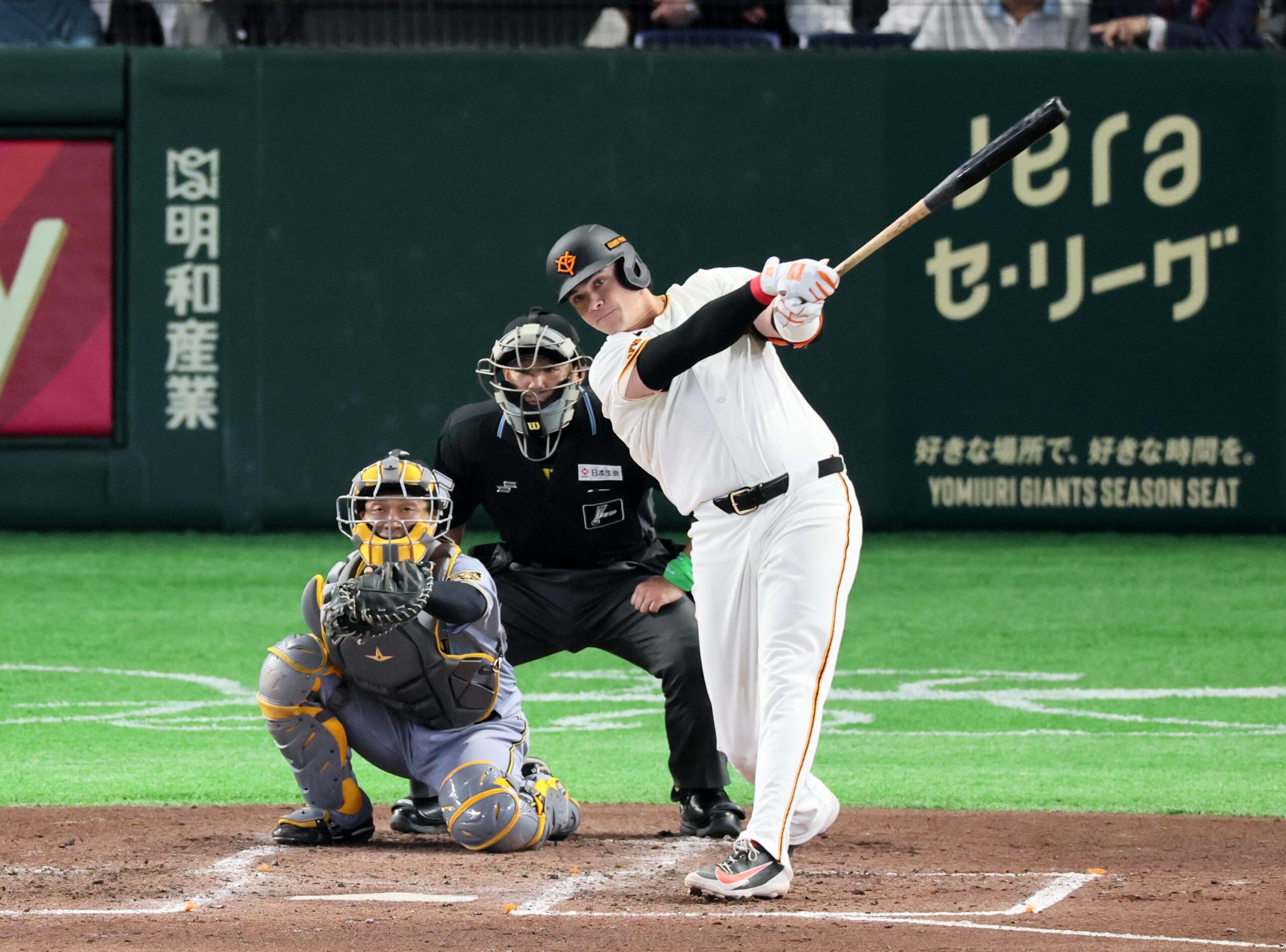 江本氏「高めの抜け球が強い」巨人の新外国人・ダルベックが来日初本塁打！