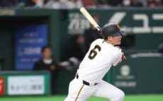 プロ20年目の巨人・坂本勇人、今季初安打！谷繁氏「2ボールから空振りしたボールと一緒ですけど…」