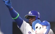 中日・サノー、来日初安打は豪快弾！中田翔氏「インサイドがすごく強いのかも」