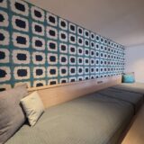 ベッドルームの奥には秘密基地風のくつろぎスペースも