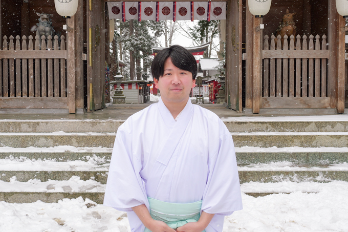 潜在能力を強化する！？　2体1組の強運お守りを授ける、伊佐須美神社にてランパンプスが合格祈願！