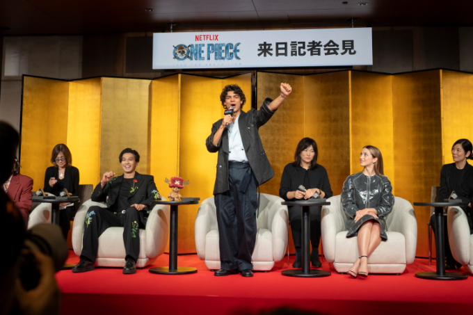 新田真剣佑「本当に100人斬っています」と堂々宣言。『ONE PIECE』麦わらの一味が来日