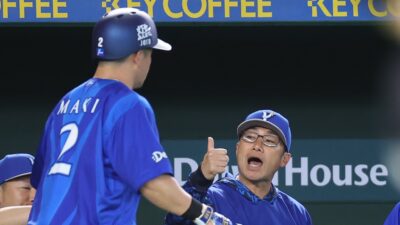 DeNA・牧、開幕から1番でスタメン出場も…野村弘樹氏「なかなかランナーをおいての打席がない」