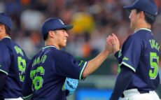 ヤクルト・山野、リーグトップの3勝目　真中氏「粘り強く投げていました」