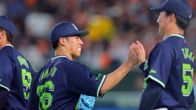 ヤクルト・山野、リーグトップの3勝目　真中氏「粘り強く投げていました」
