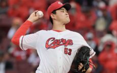 広島・岡本駿、5回二死走者なしから…田尾安志氏「痛恨ですよ」