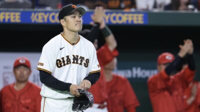 巨人・則本、5回6失点でノックアウト　宮本和知氏「いいボールと悪いボールがはっきり」