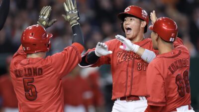 山﨑武司氏「これぞ4番の仕事」広島、坂倉の逆転弾で勝利！開幕カード以来のカード勝ち越し！