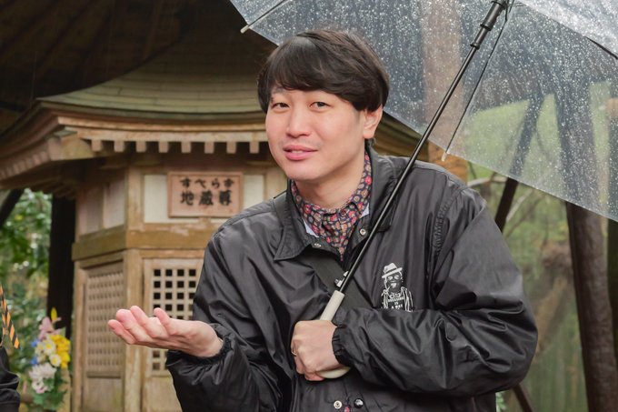 “すべらない”は本当なのか！？　静岡・すべらず地蔵尊でランパンプスがガチ検証！