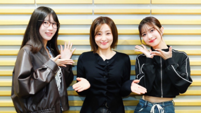 Juice=Juice井上玲音、林仁愛 「どんな表情で歌うか悩んだ」実は失恋ソングだった“盛れミ”