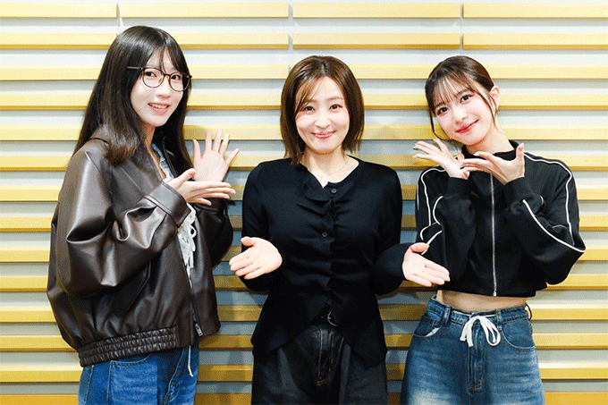 Juice=Juice井上玲音、林仁愛 「どんな表情で歌うか悩んだ」実は失恋ソングだった“盛れミ”