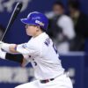 中日・村松、3番で好結果！岩瀬氏「勝負強さが数字に出ています」