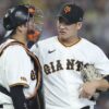 巨人・井上、4回7失点でKO　江本氏「初球から真ん中に投げるんだったら打たれますよ」
