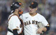 巨人・井上、4回7失点でKO 江本氏「初球から真ん中に投げるんだったら打たれますよ」