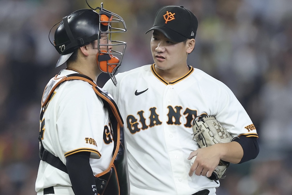 巨人・井上、4回7失点でKO 江本氏「初球から真ん中に投げるんだったら打たれますよ」