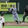 阪神・高寺！木浪！“左対左”も関係なし！真中氏「センターへの意識が2人とも強かった」