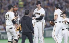 巨人・ウィットリー、4回まで阪神打線を1安打に封じるも…真中氏「崩れたのは四球1つからでしたからね」