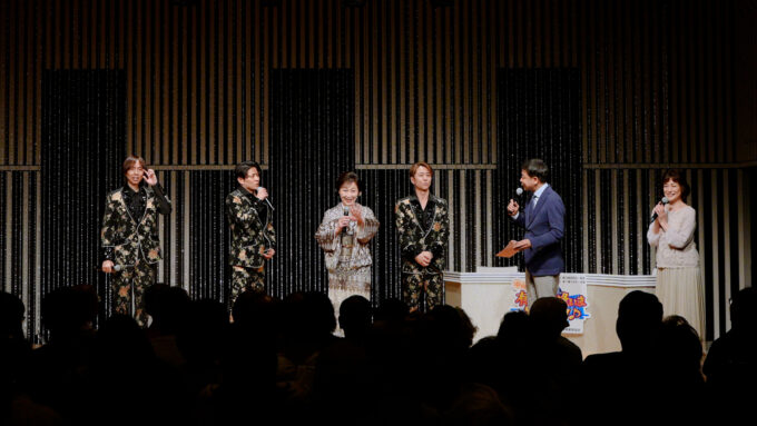 LAST FIRST、島津悦子、中山秀征、石川みゆきアナウンサー