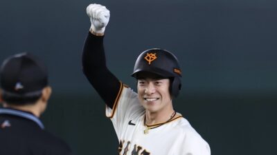 原辰徳氏、巨人・松本剛の適時二塁打に思わず「よしっ!」と絶叫!「野球そのものを知っている選手」