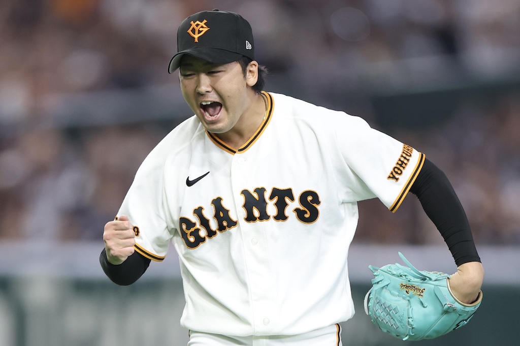 谷繁氏「シュートがのちに効いて」…「そこからちょっとずつ外に」巨人・船迫がピンチで火消し