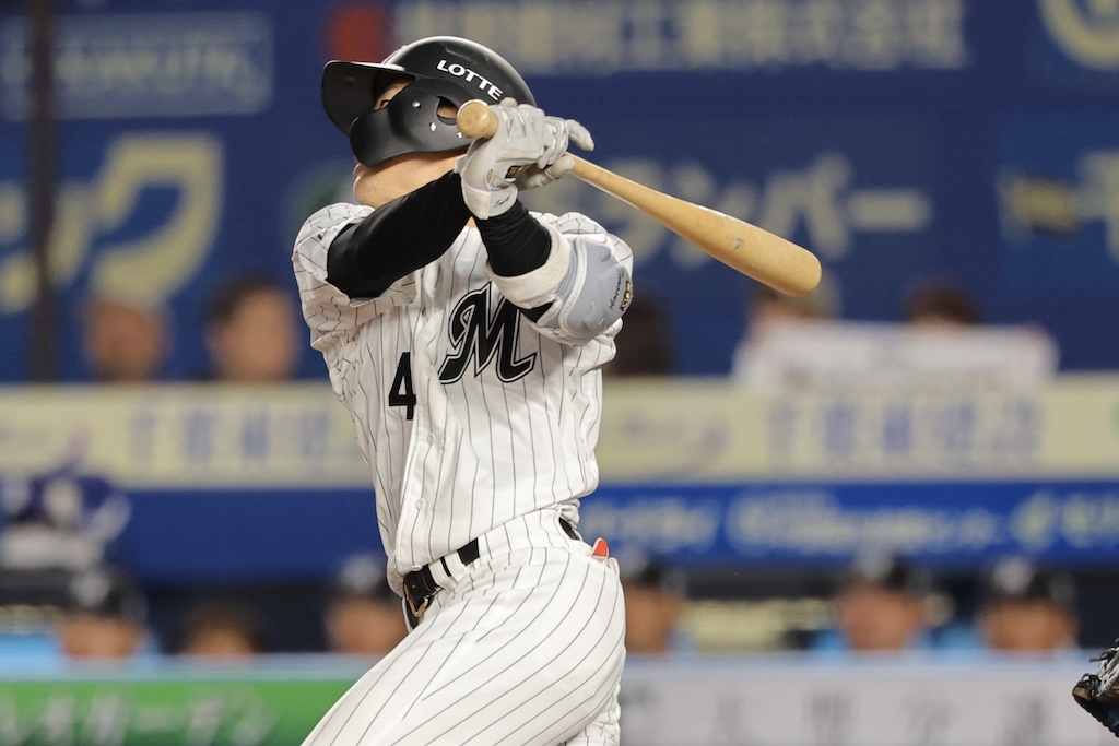 ロッテ・友杉、2年ぶり1番でチャンスメイク!守ってもスーパープレー!野村弘樹氏「タイミングもバッチリ」、「素晴らしいプレー」