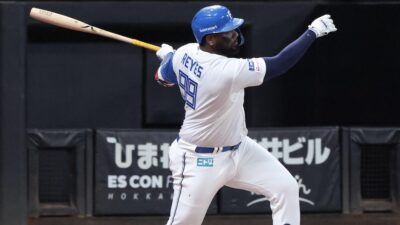 日本ハム・レイエス、3安打1四球で打率.323に上昇！平野謙氏、第3打席の右安に「狙ってますよね」