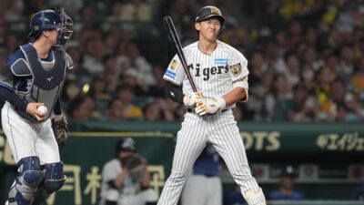 阪神ドラ1・立石、打率.409で交流戦突入も…八木裕氏「交流戦でプロの厳しさ」
