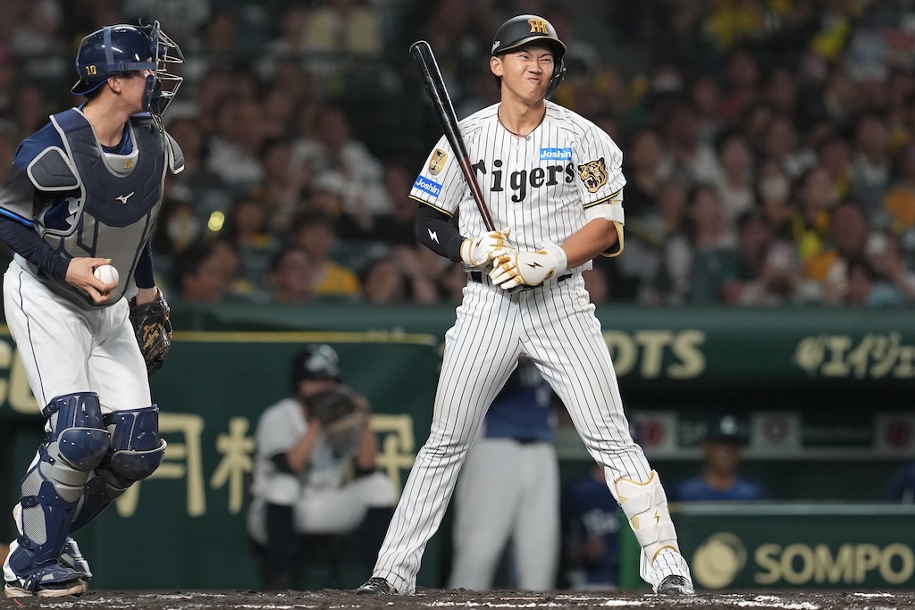 阪神ドラ1・立石、打率.409で交流戦突入も…八木裕氏「交流戦でプロの厳しさ」