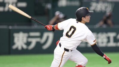 巨人・増田大輝、今季初スタメンで猛打賞！佐々木氏「良い仕事をしていますよね」