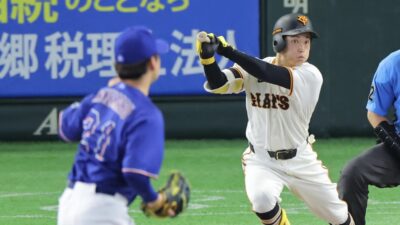 佐々木氏が挙げた巨人・浦田が1番に定着する条件