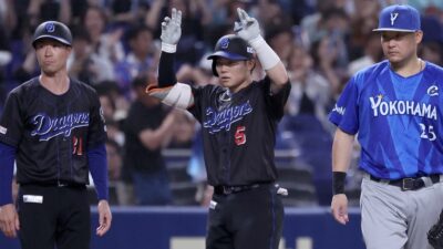 福留孝介氏「しっかりイメージして打っていますよね」中日・村松、DeNAのエース・東から3安打1打点！