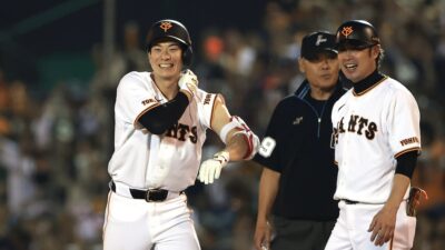 野村弘樹氏「これが松本のうまさ」巨人・松本剛が粘って粘ってライト前安打
