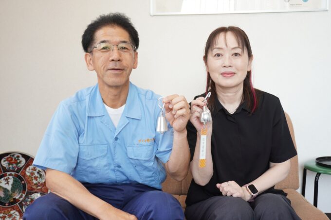 ダイキ精工株式会社 斎藤宏和社長、斎藤早苗副社長