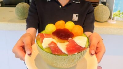 「いばらきメロンカフェ2026」連日大盛況 イバラキングの魅力をアピール
