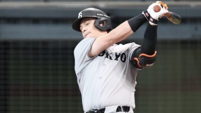 巨人・ダルベック、リーグワーストの91三振　佐々木氏「変化球に苦労している」