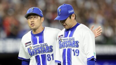 DeNAの守護神・山﨑康晃、連続四球を出したところで降板　真中氏「先頭バッターに四球でピッチングコーチがマウンドに行くのは…」