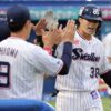 ヤクルトドラ6・石井、嬉しいプロ初ホーマー！大矢氏「初球からしっかり振れるのは素晴らしい」